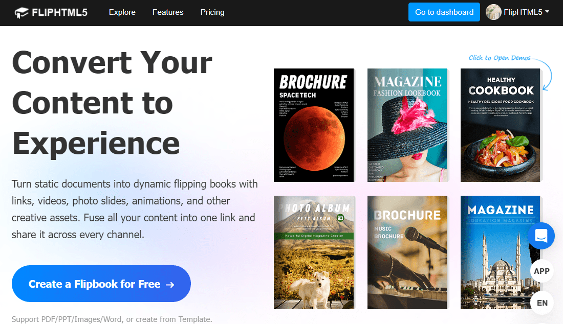 Top 3 Free Jquery & Html5 PDF Page Flip Magazine Creators FlipHTML5