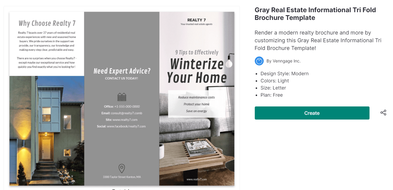 8 Best Real Estate Brochure Templates for Property Listings Free