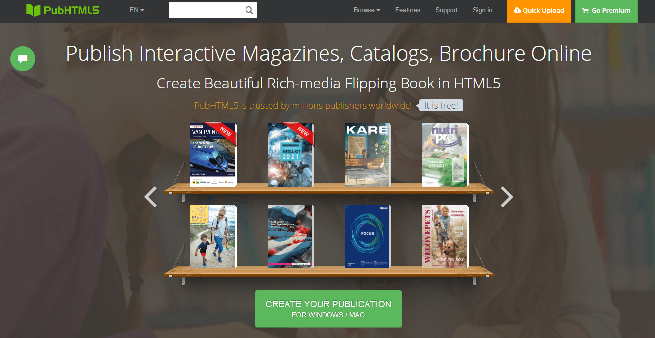 Digital Publishing Platform Comparison FlipHTML5