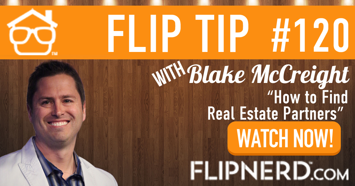 How to Find Real Estate Partners FlipNerd