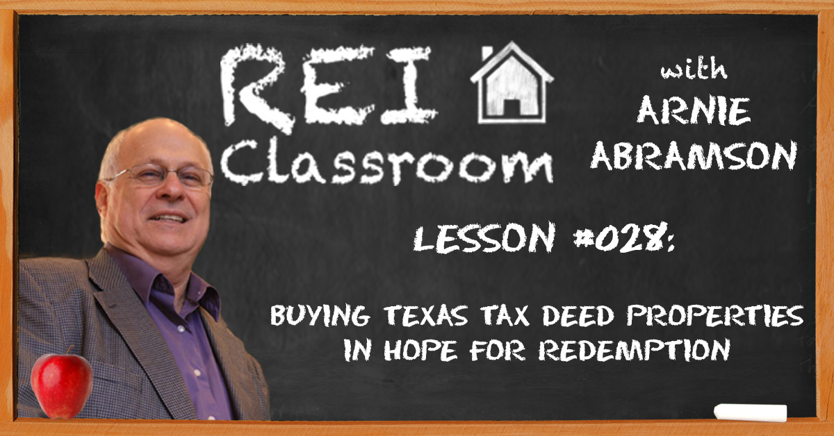 Buying Texas Tax Deed Properties in Hope for Redemption FlipNerd