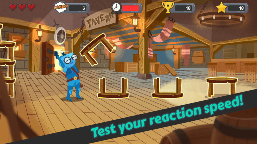 Flipper Knight Table Flipping Game! Be The Ultimate Table Flipper