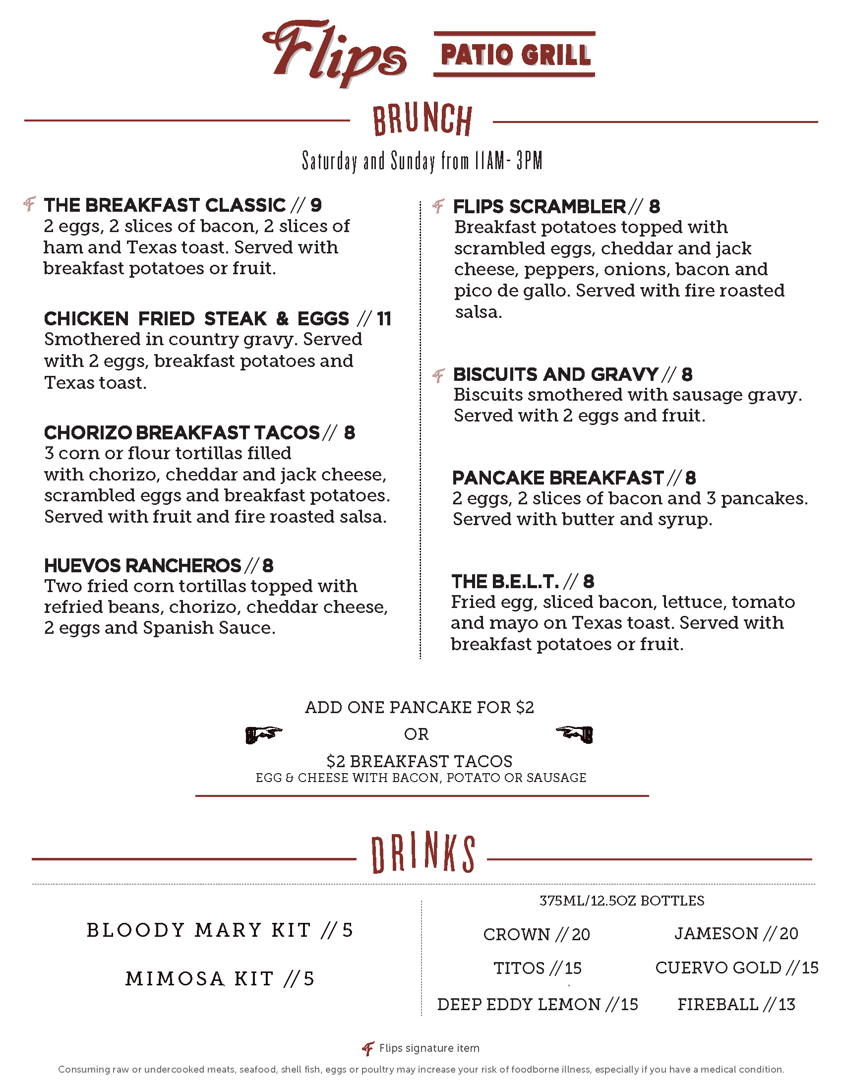 Home Flips Patio Grill