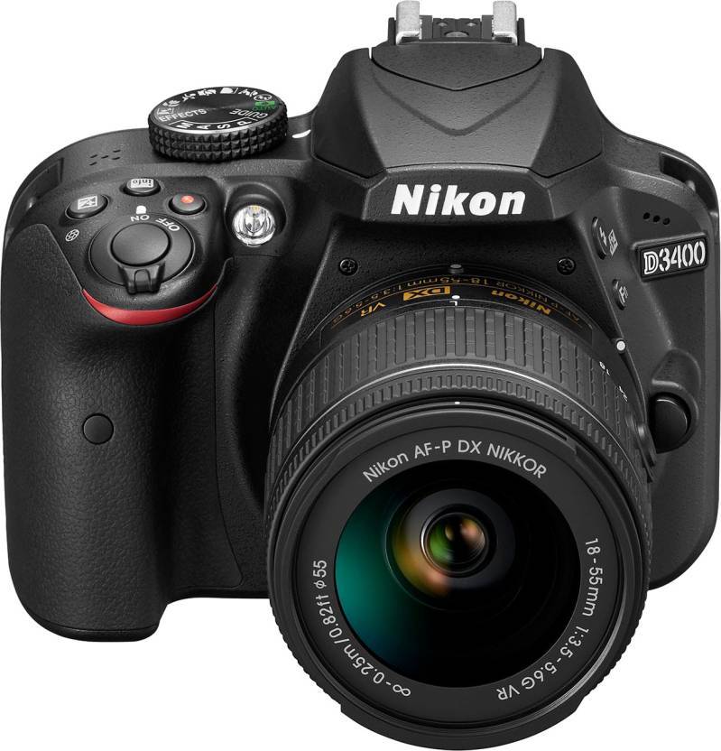 Best DSLR Camera Under 30000 Rs in India 24 MP Nikon D3400 Canon