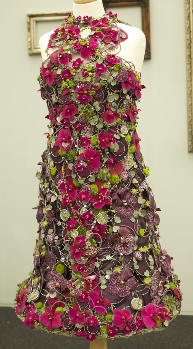 RHS Chelsea Flower Show Floral Dresses Flirty Fleurs The Florist Blog Inspiration for