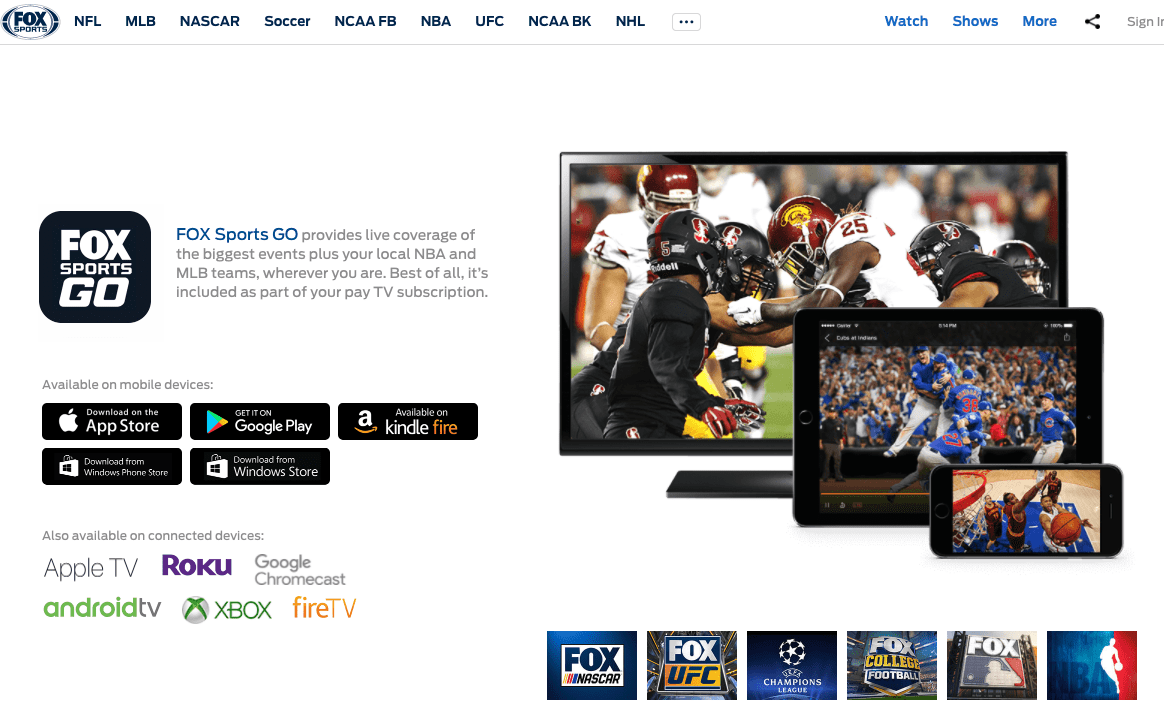 How to Watch FOX Sports Live on Amazon Fire TV Your Top 6 Options