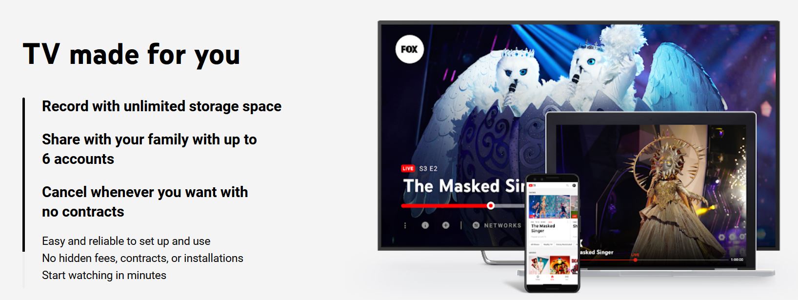 YouTube TV Simultaneous Streams in 2022 Watch on up to 3 Devices Flixed