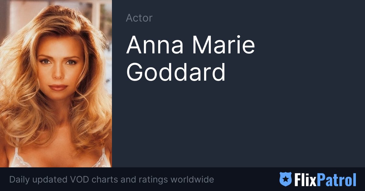 Anna Marie Goddard • FlixPatrol