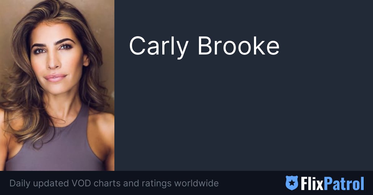 Carly Brooke • FlixPatrol