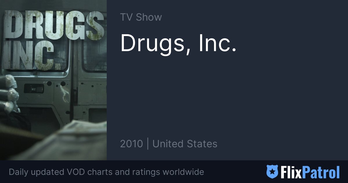 Drugs, Inc. Similar TV Shows • FlixPatrol