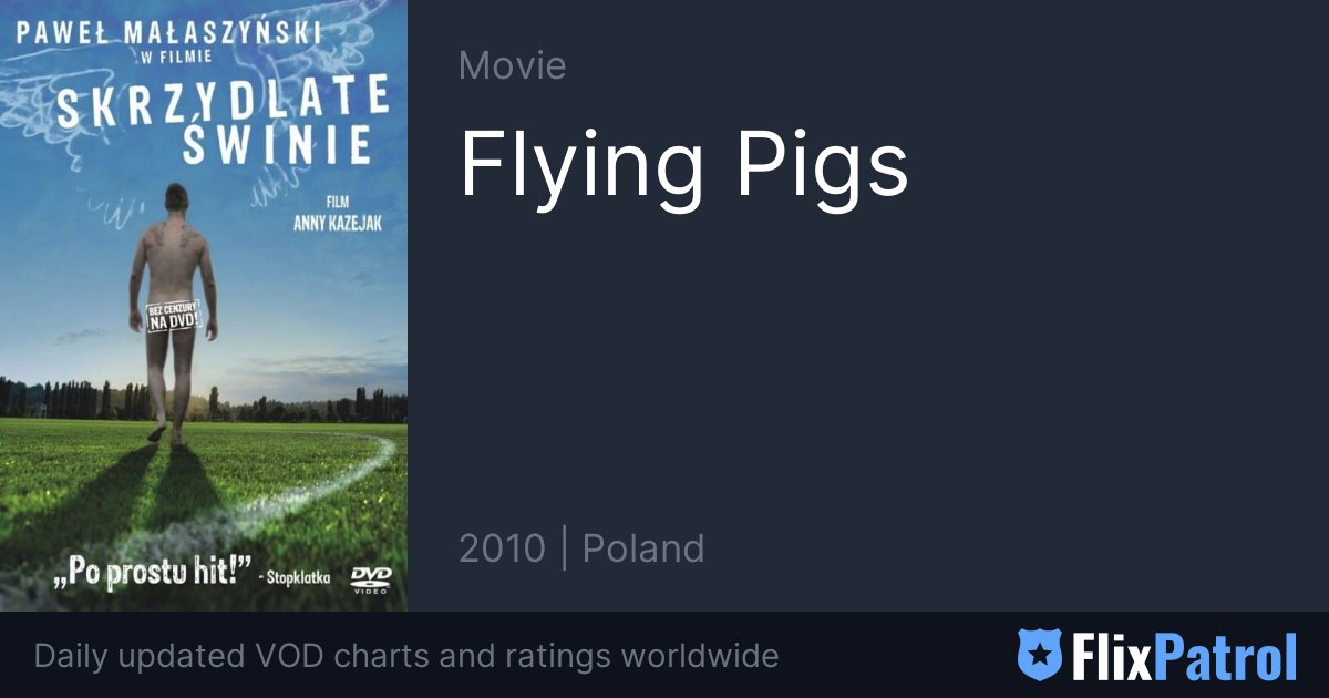 Flying Pigs • FlixPatrol