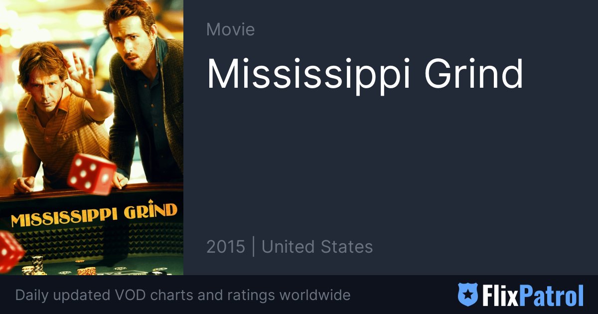 Mississippi Grind • FlixPatrol