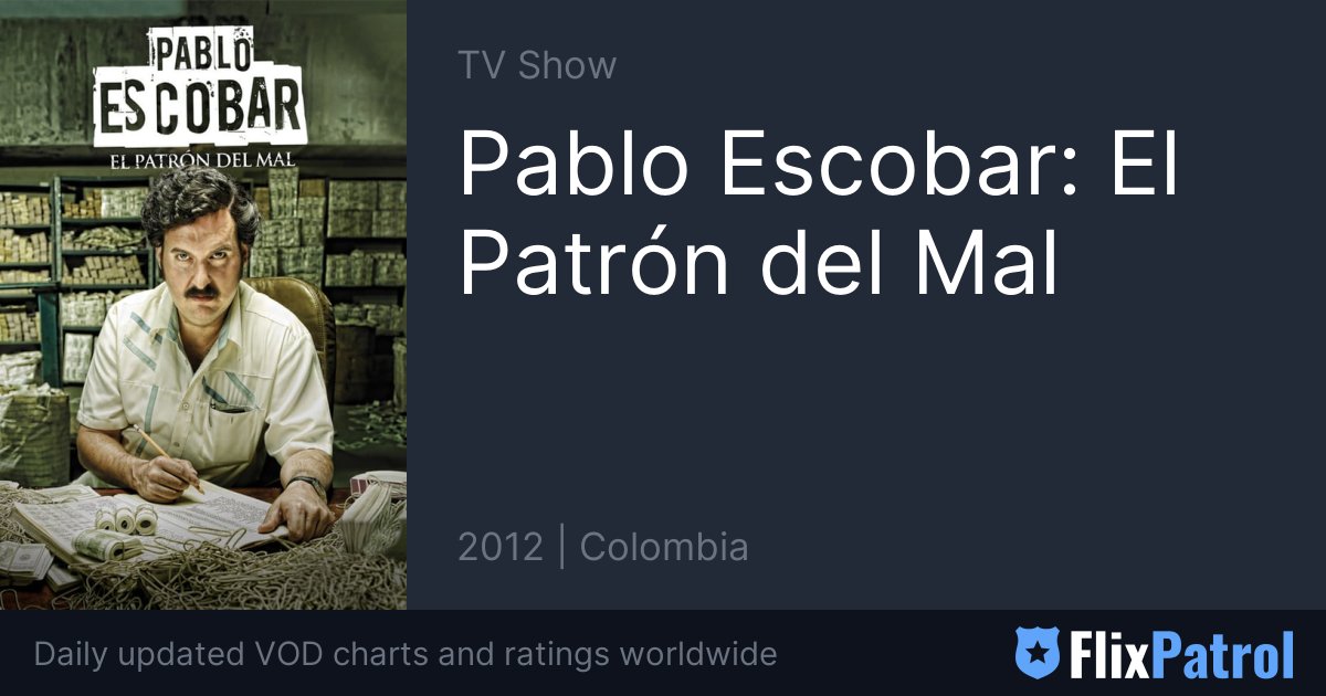 Pablo Escobar El Patrón del Mal • FlixPatrol