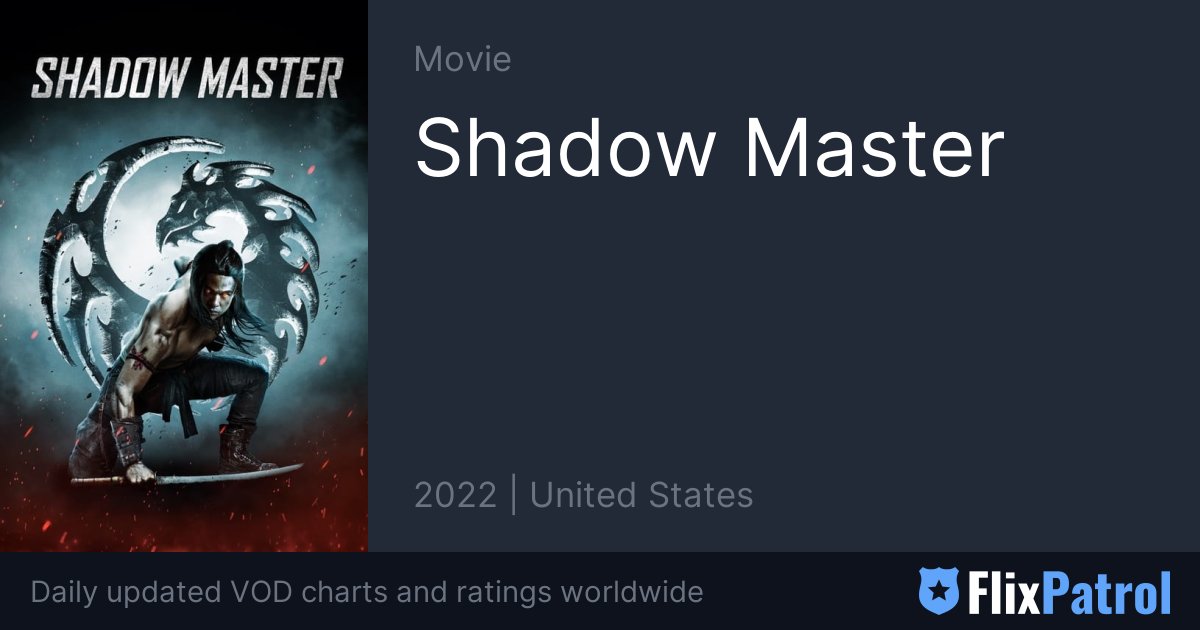 Shadow Master • FlixPatrol