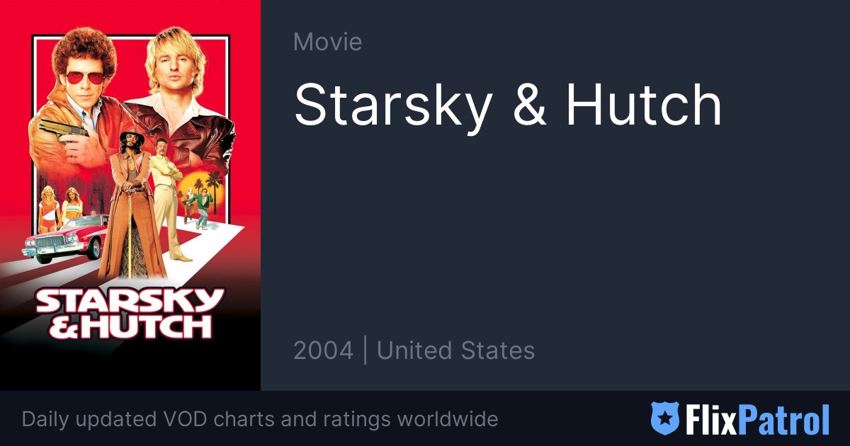 Starsky & Hutch • FlixPatrol