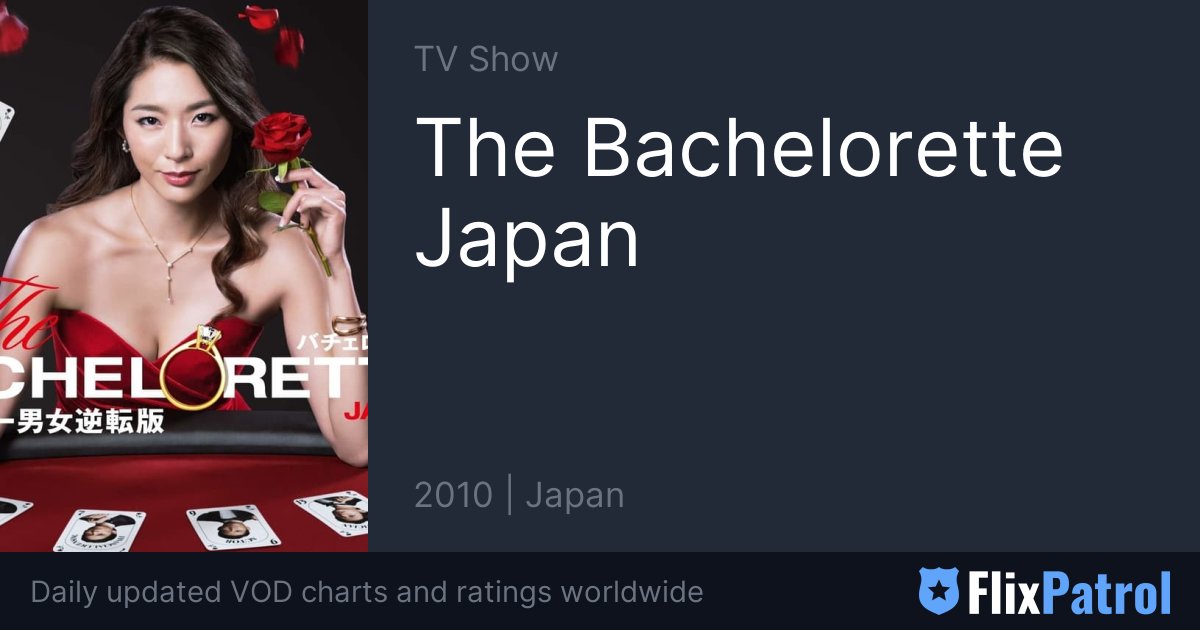 The Bachelorette Japan • FlixPatrol