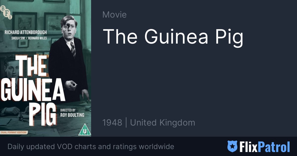 The Guinea Pig • FlixPatrol