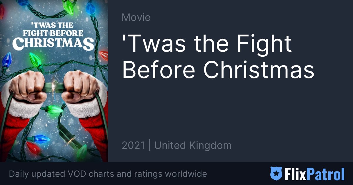 'Twas the Fight Before Christmas • FlixPatrol