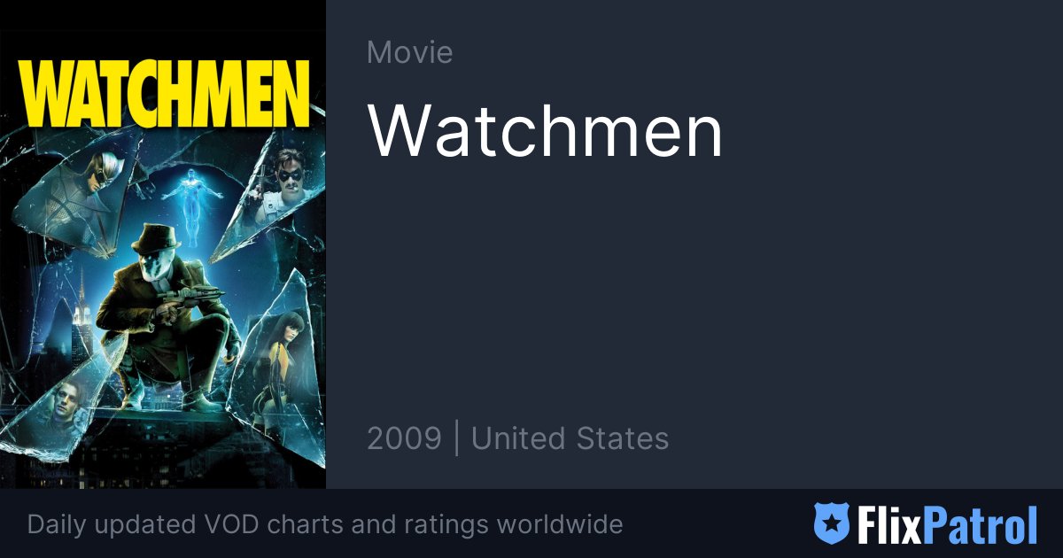 Watchmen Streaming • FlixPatrol