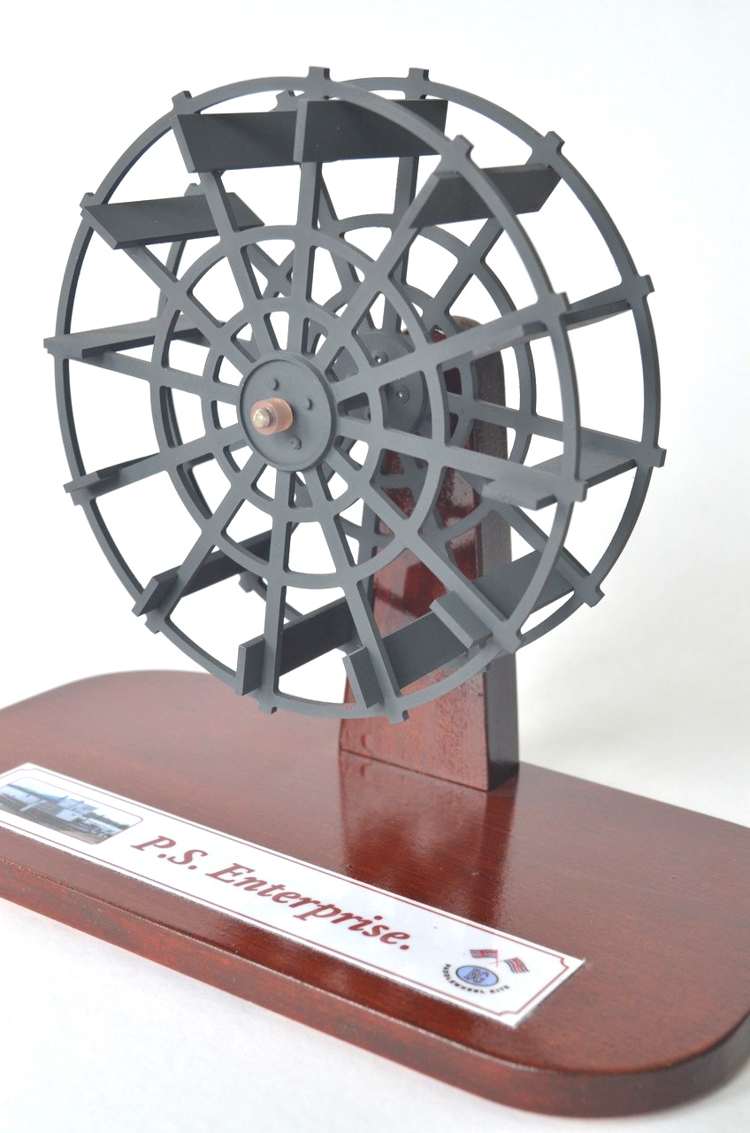 PWSET12 Paddle Wheel Kit 135mmD P.S. "Enterprise" FLOAT a BOAT