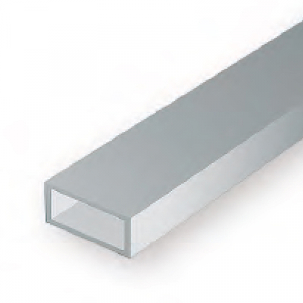 White Styrene Rectangular Tube FLOAT a BOAT