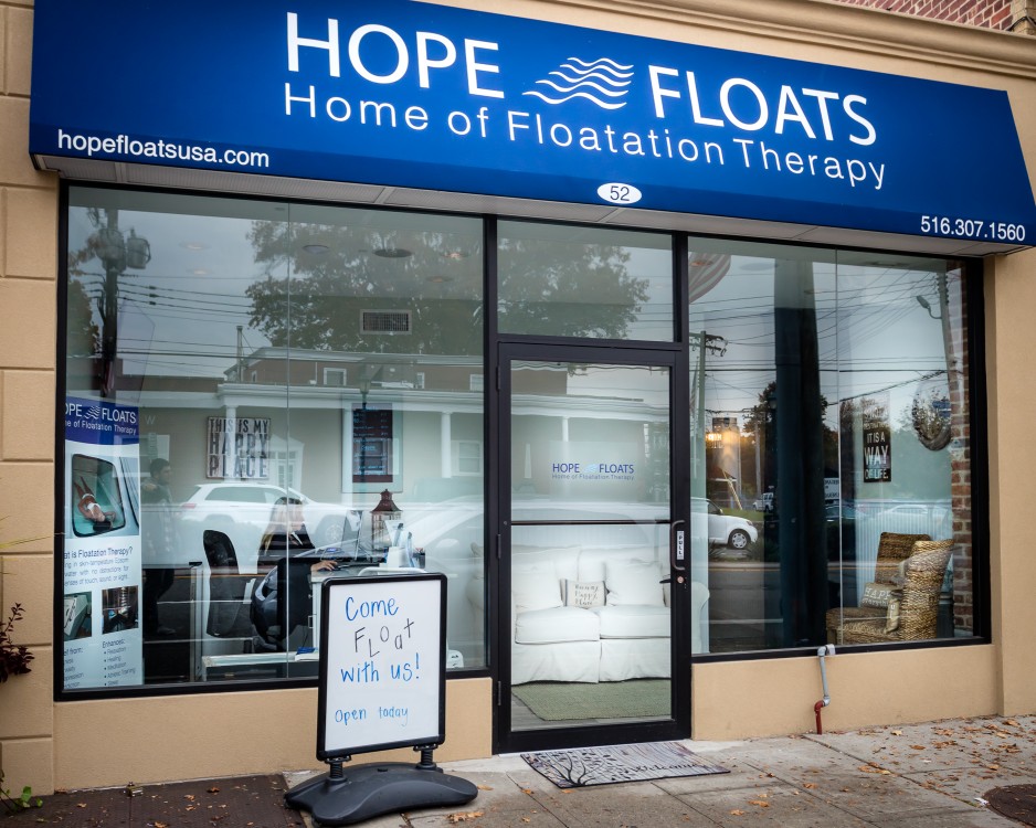 Hope Floats NY Float Tank Location in Williston Park, New York