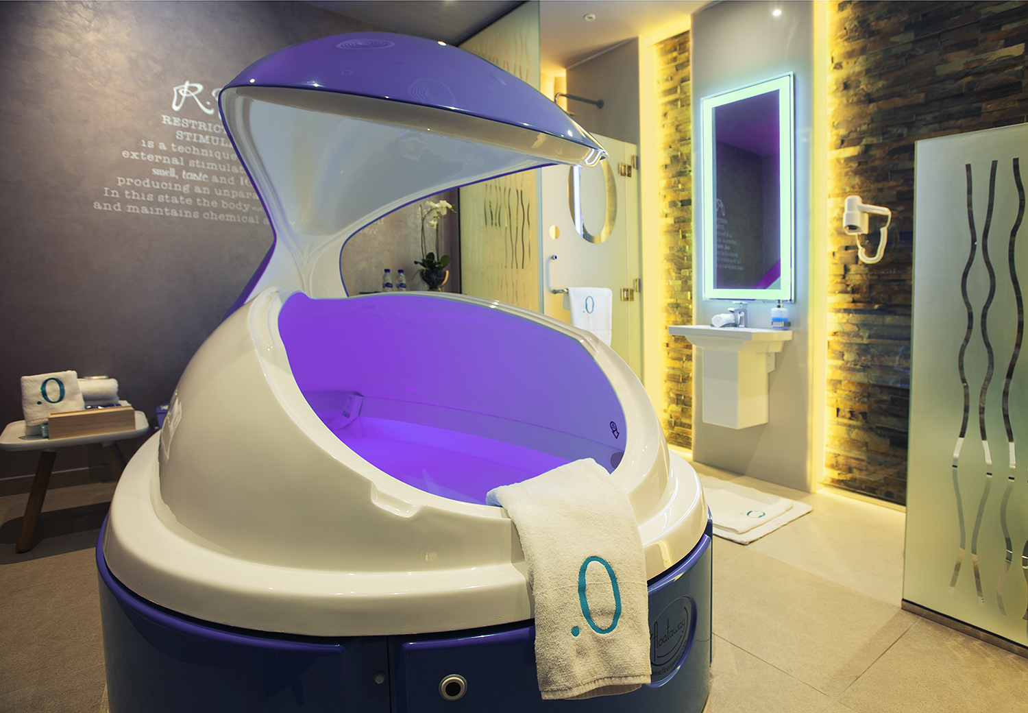 Point Zero Floatation Center Float Tank Location in Khalifa City Abu Dhabi, ME