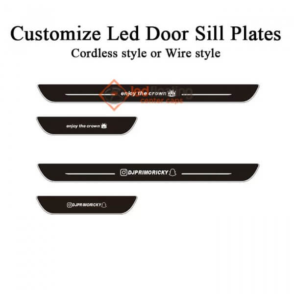 Customize Led Door Sill Plates