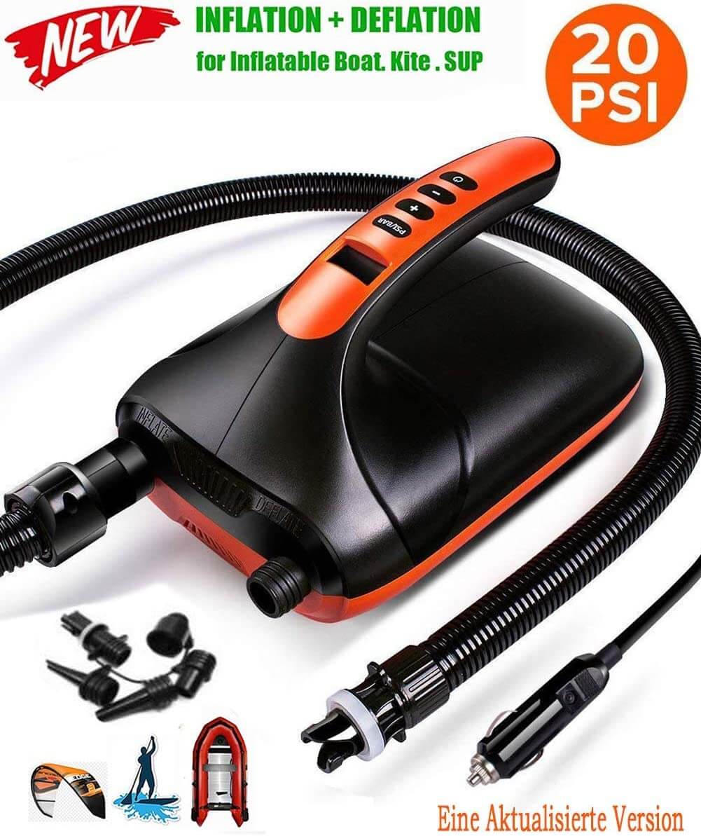 Best Pump For Inflatable Kayak & Boats (Electric, Manual Air Pumps)