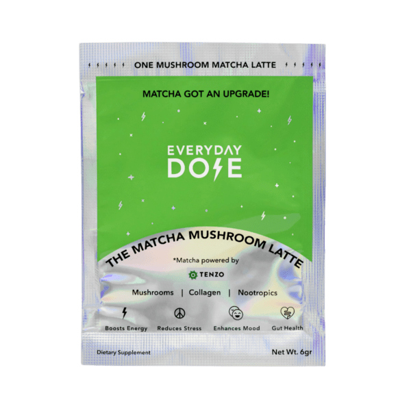 Everyday Dose Mushroom Matcha Latte Single Packet Cloud Nine Flotation