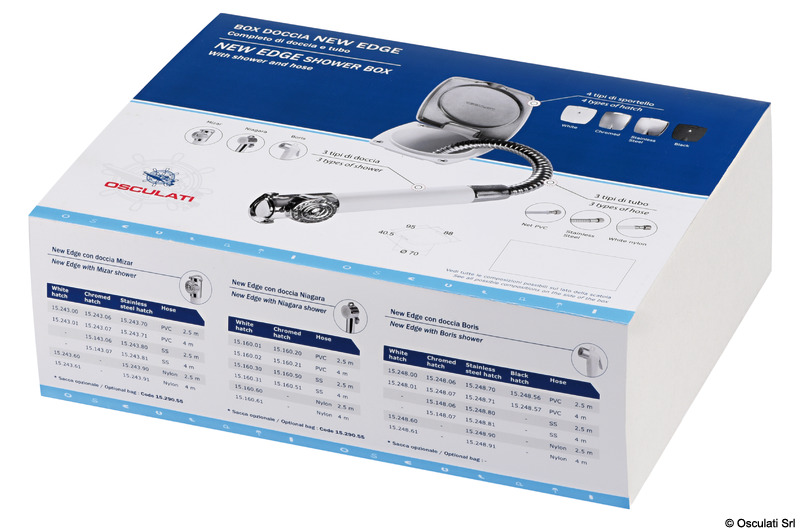 New Edge Stainless Steel Shower Box Float Your Boat