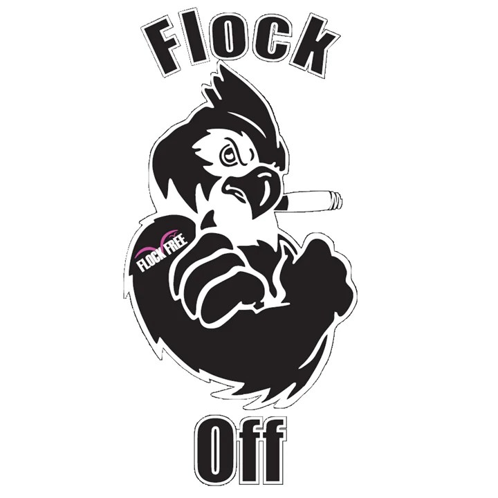 Flock Off Ultra Violet Paint 1 Gallon for Bird Control Flock Free