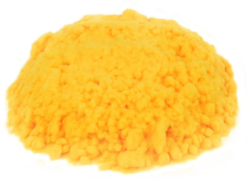 1mm Yellow Flock Flocking Fibres