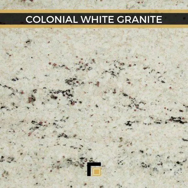 Colonial White Granite Slabs Tiles Countertops Manufacturer Exporter