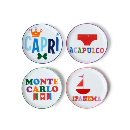 Jonathan Adler Jet Set coasters Studio Flodeau