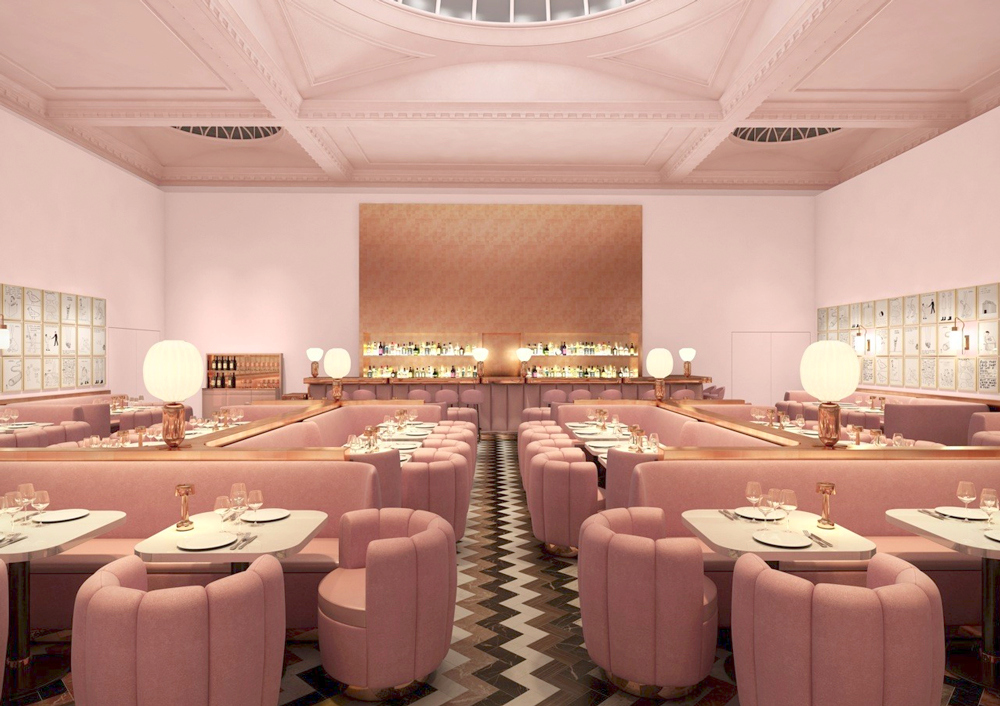 India Mahdavi and David Shrigley The Gallery Restaurant