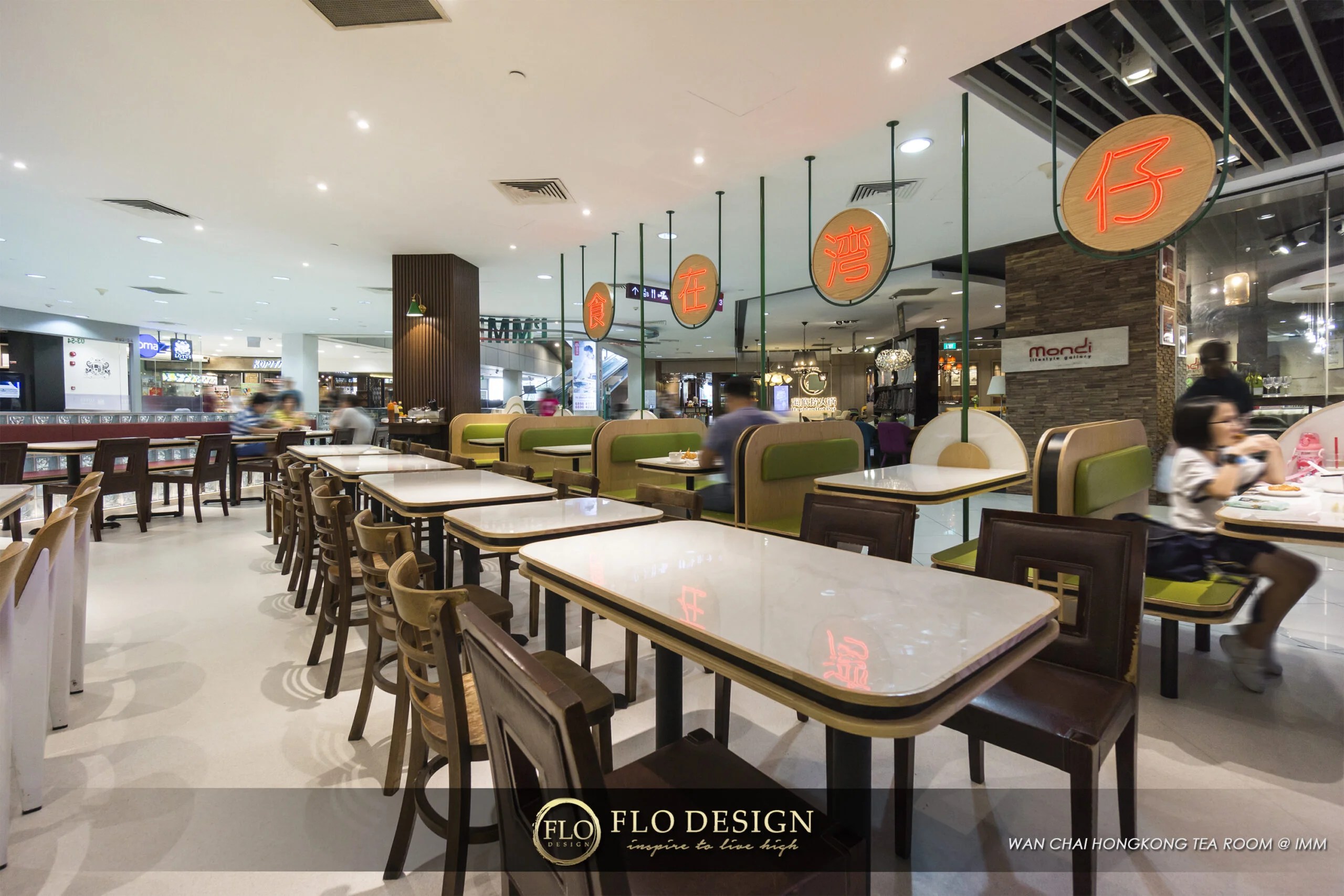 WAN CHAI HONGKONG TEA ROOM IMM Flo Design Home & Commercial