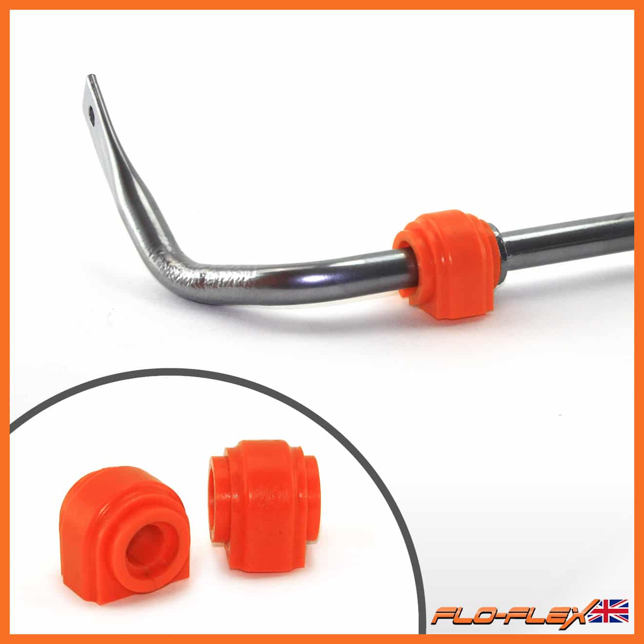 VW Golf MK5 Rear Anti Roll Bar Bushes FloFlex