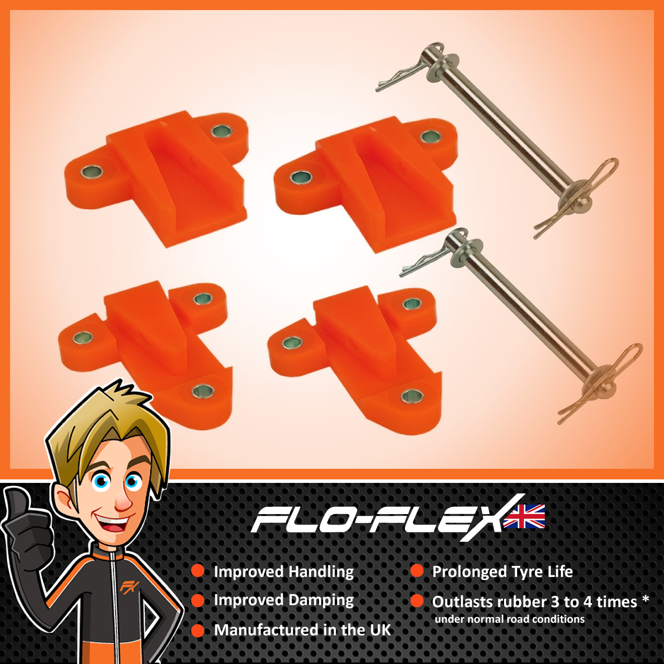 Classic Mini Engine Mounts FloFlex