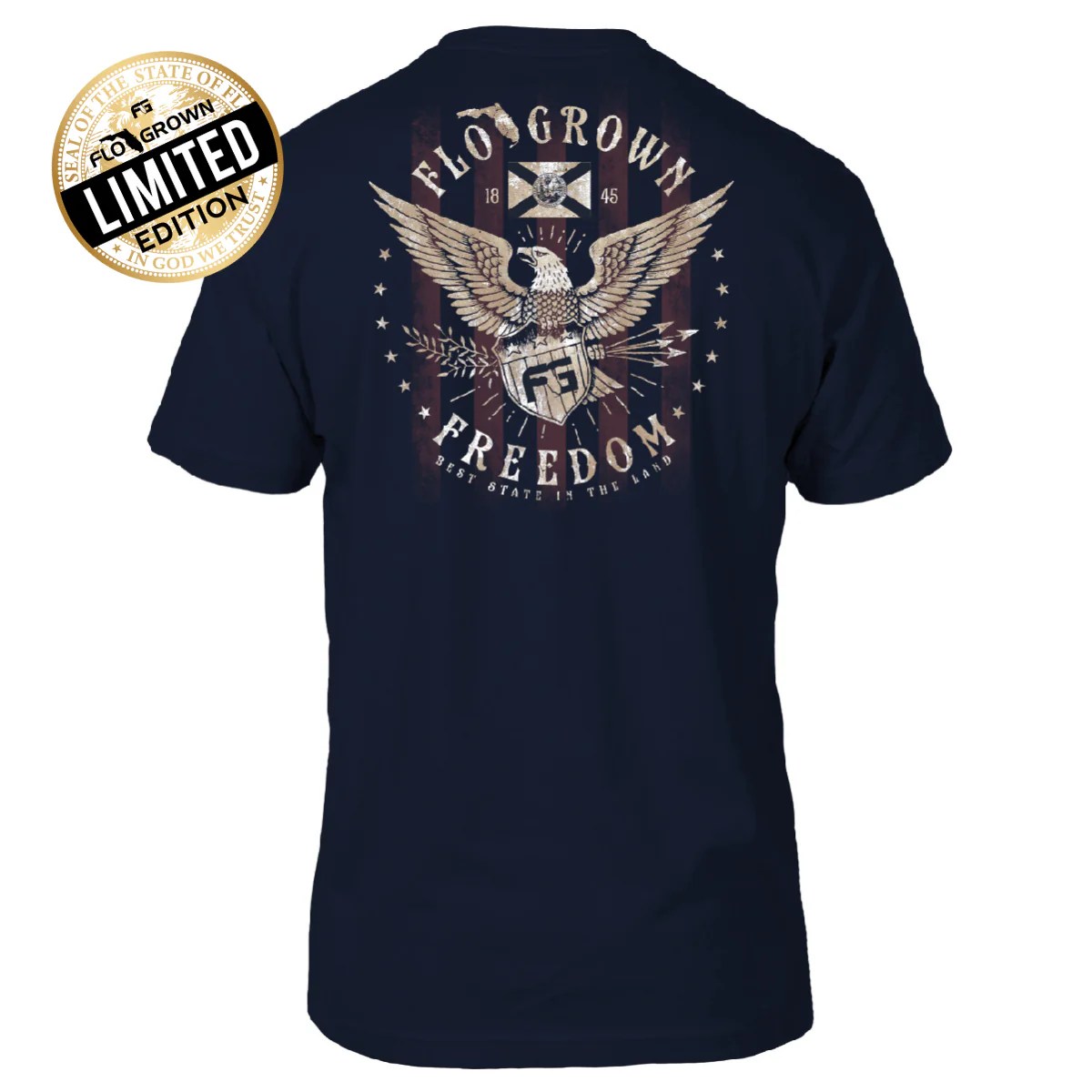 Freedom Eagle Tee FloGrown