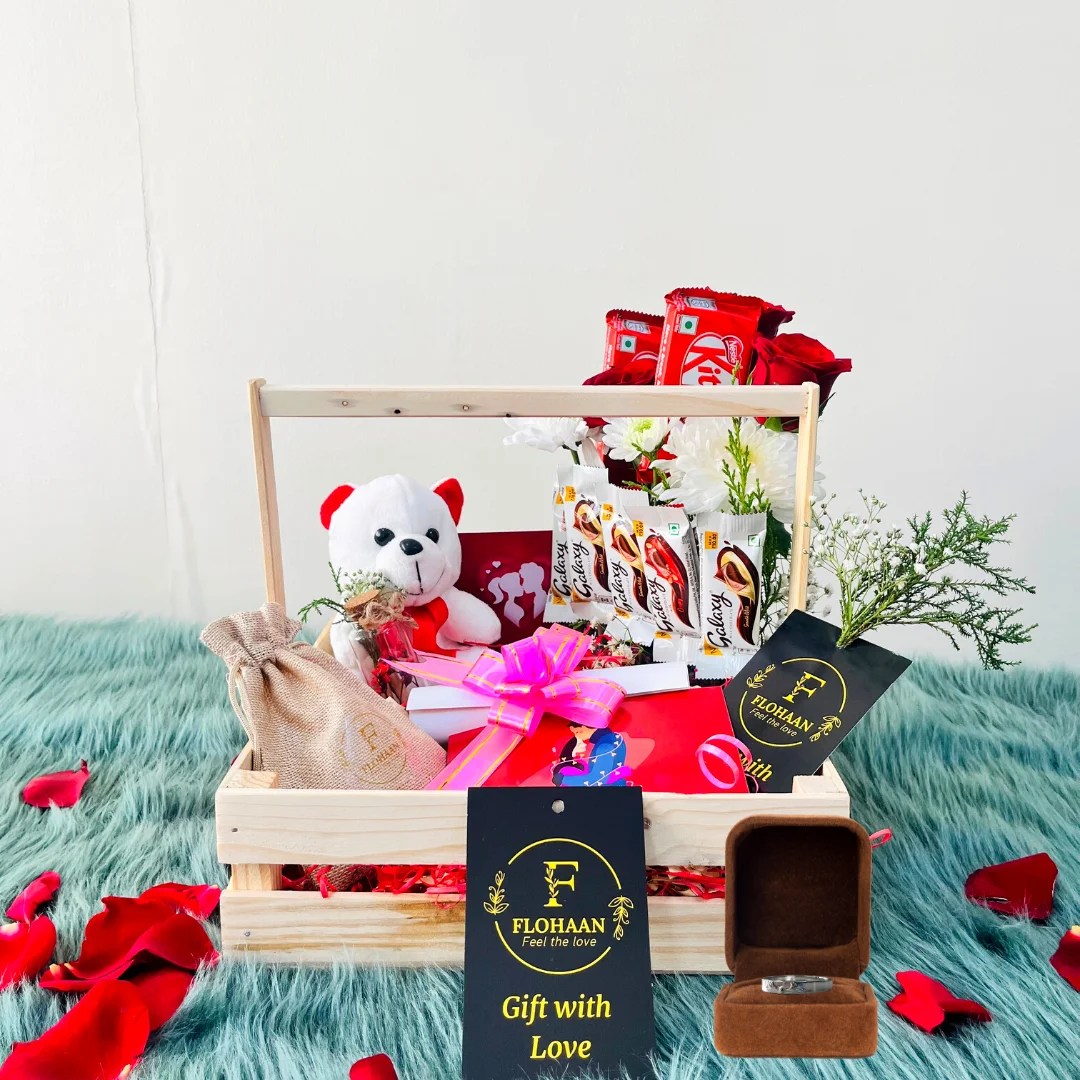 Luxury Love Treats Tray With Ring For Him