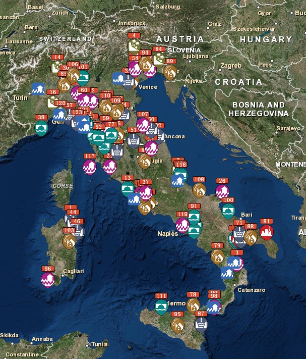 Report Weather Extremes in Italy Affected Over 100 Municipalities