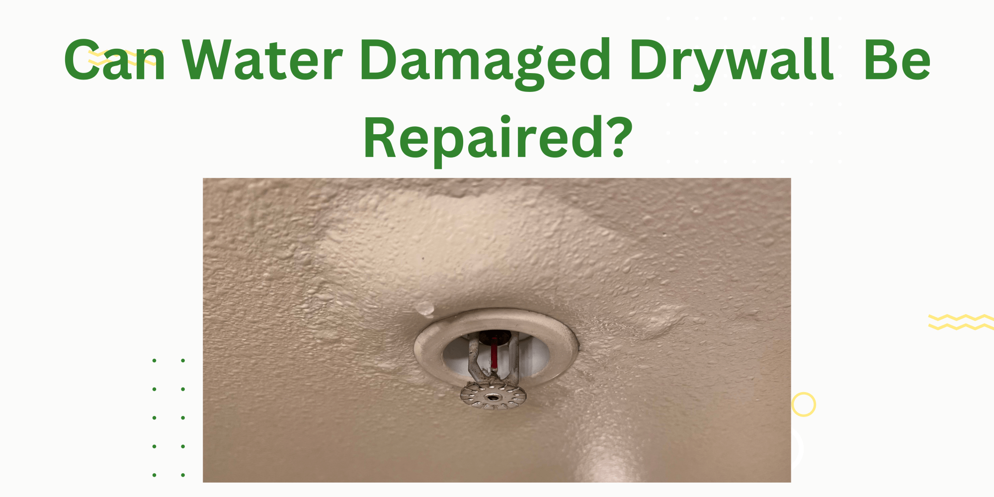 Can Water Damaged Drywall Be Repaired Flood Metrix