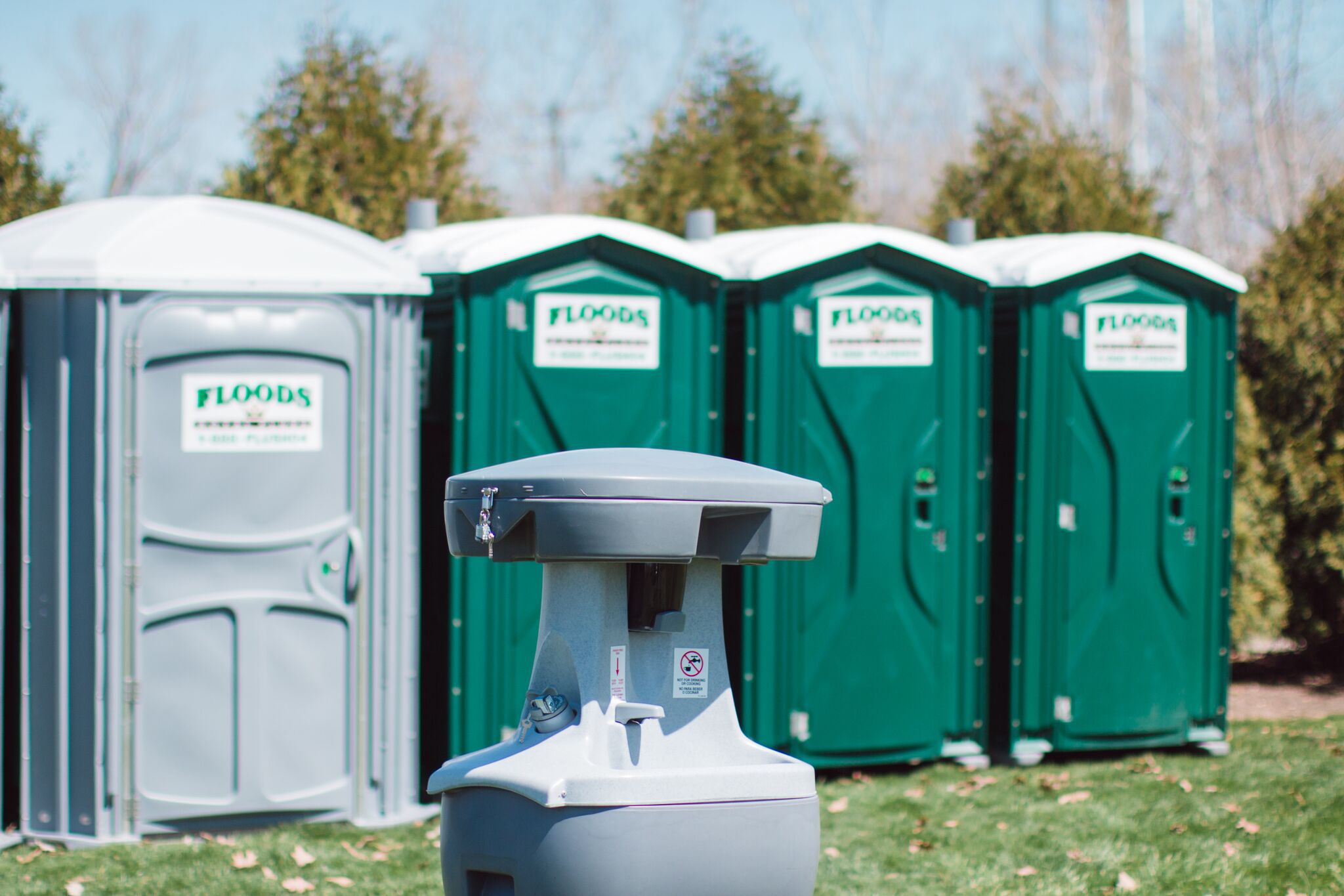 Portable Restroom Rental in Addison, IL Floods Royal Flush