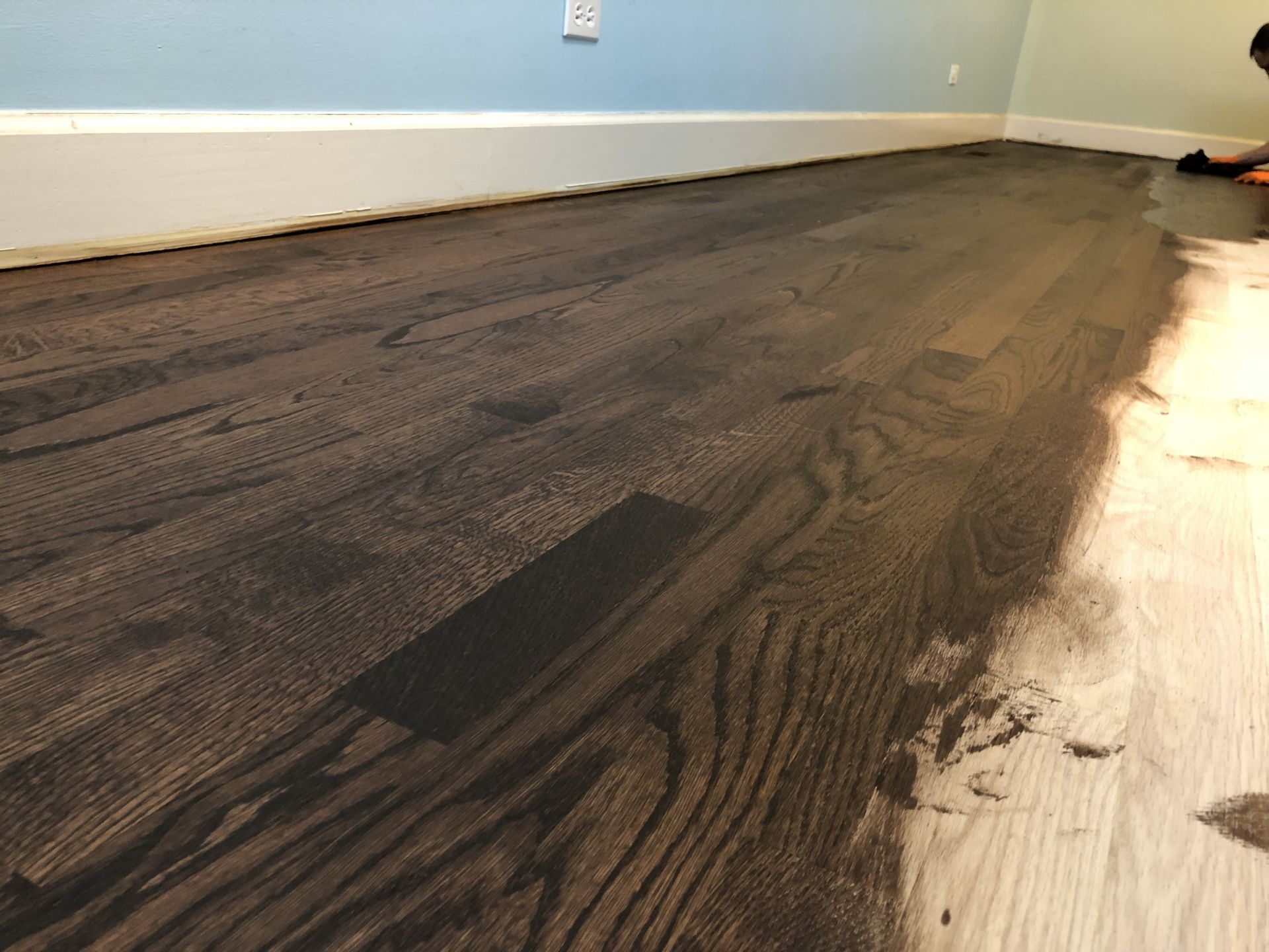 Staining Honey Oak Floors Darker Home Alqu