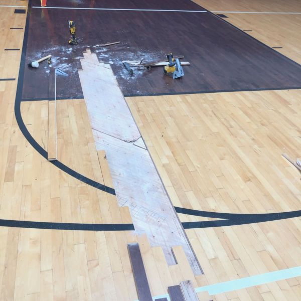 Basketball courts Chicago, FLOORecki LLC, Flooring Installation, Hardwood Flooring, Hardwood