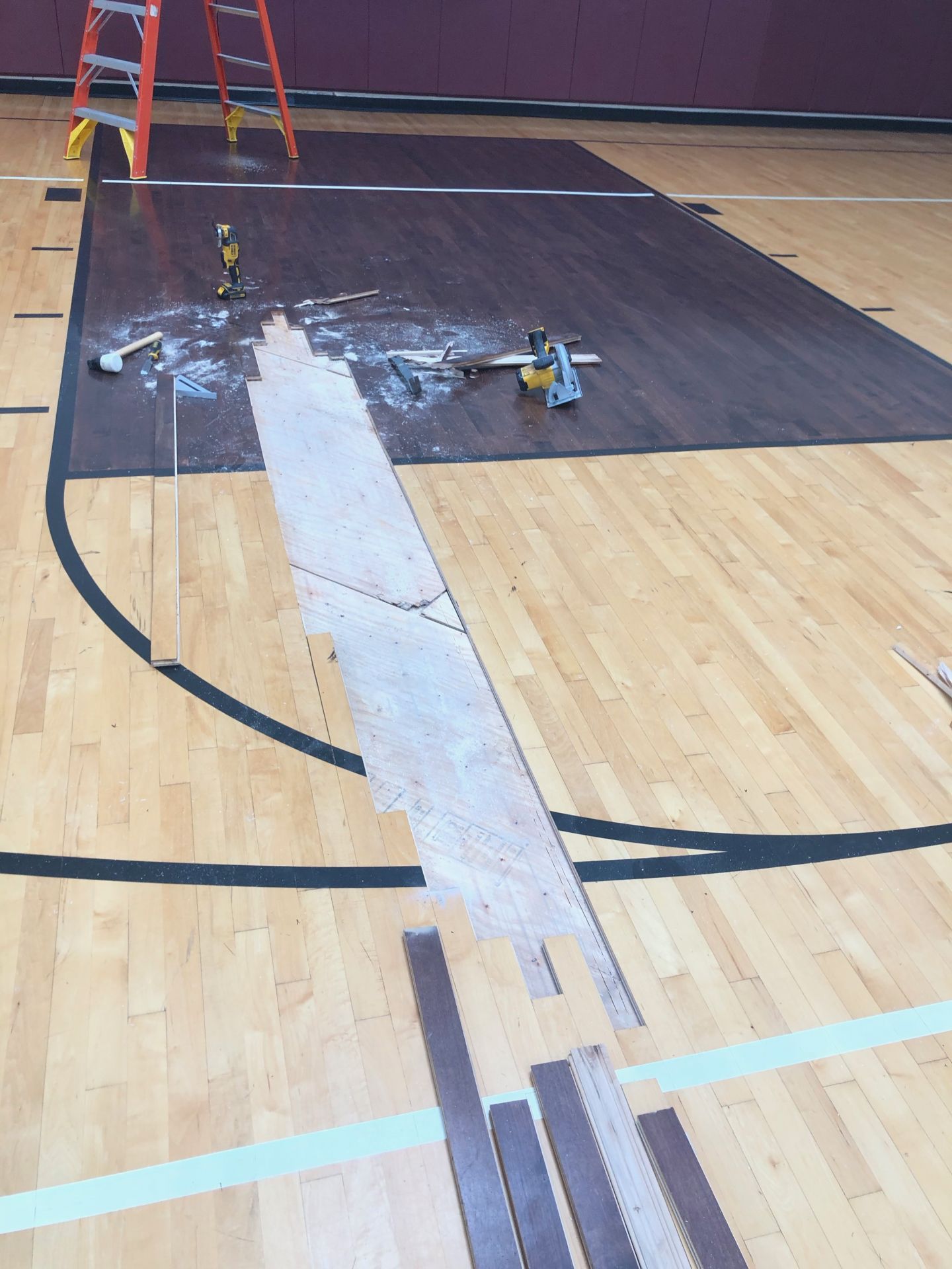 Basketball courts Chicago, FLOORecki LLC, Flooring Installation