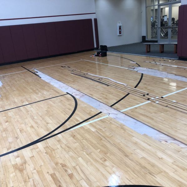 Basketball courts Chicago, FLOORecki LLC, Flooring Installation, Hardwood Flooring, Hardwood