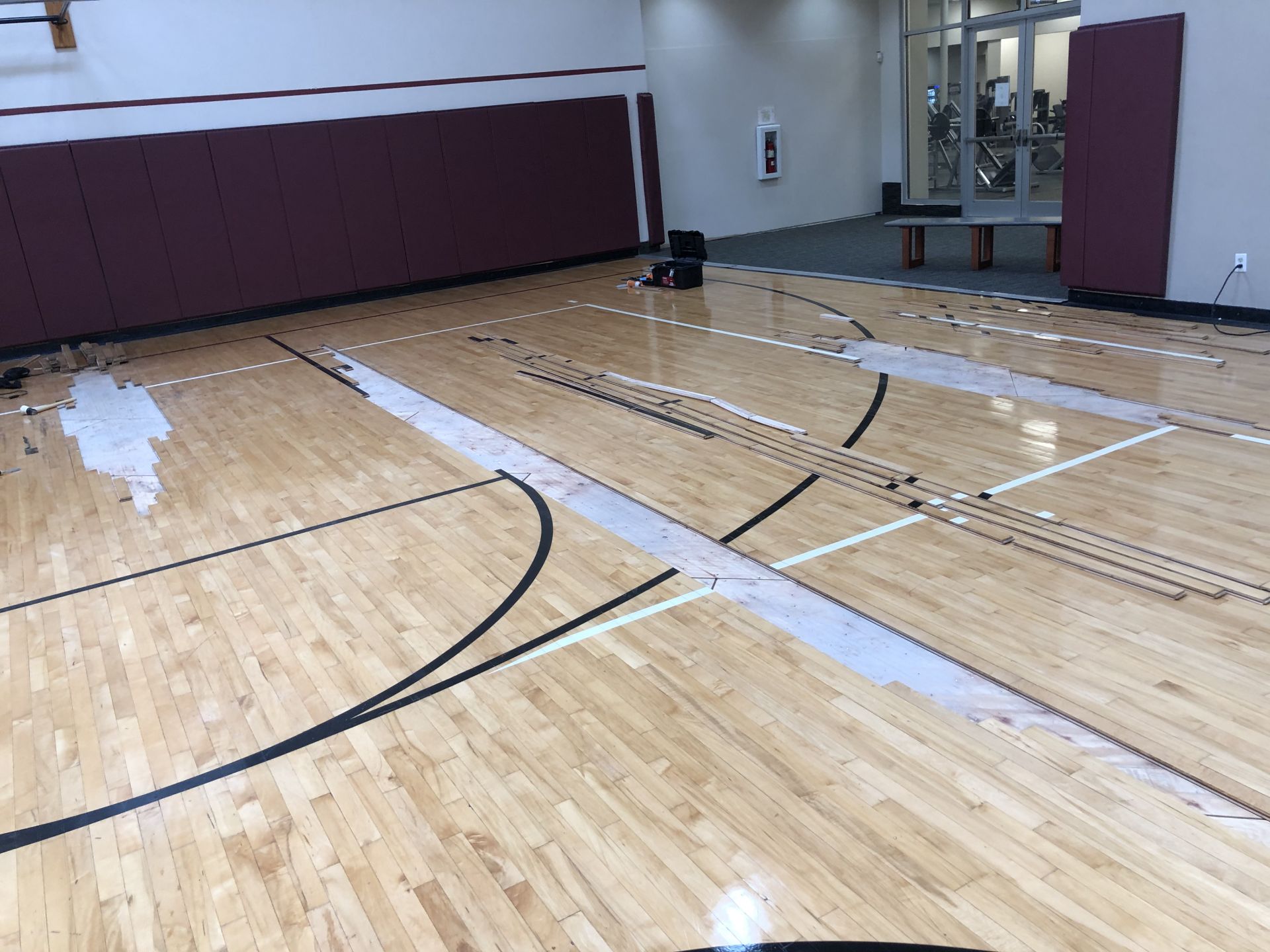 Basketball courts Chicago, FLOORecki LLC, Flooring Installation, Hardwood Flooring, Hardwood