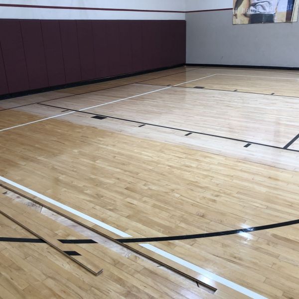 Basketball courts Chicago, FLOORecki LLC, Flooring Installation, Hardwood Flooring, Hardwood